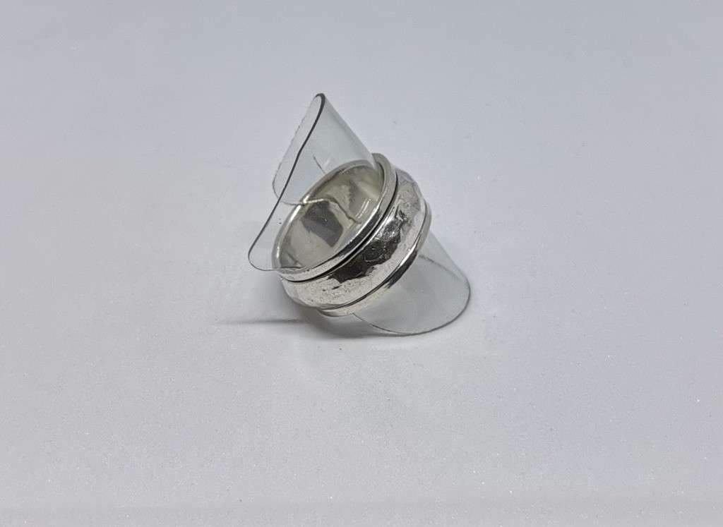 Unique Silver Fidget Ring