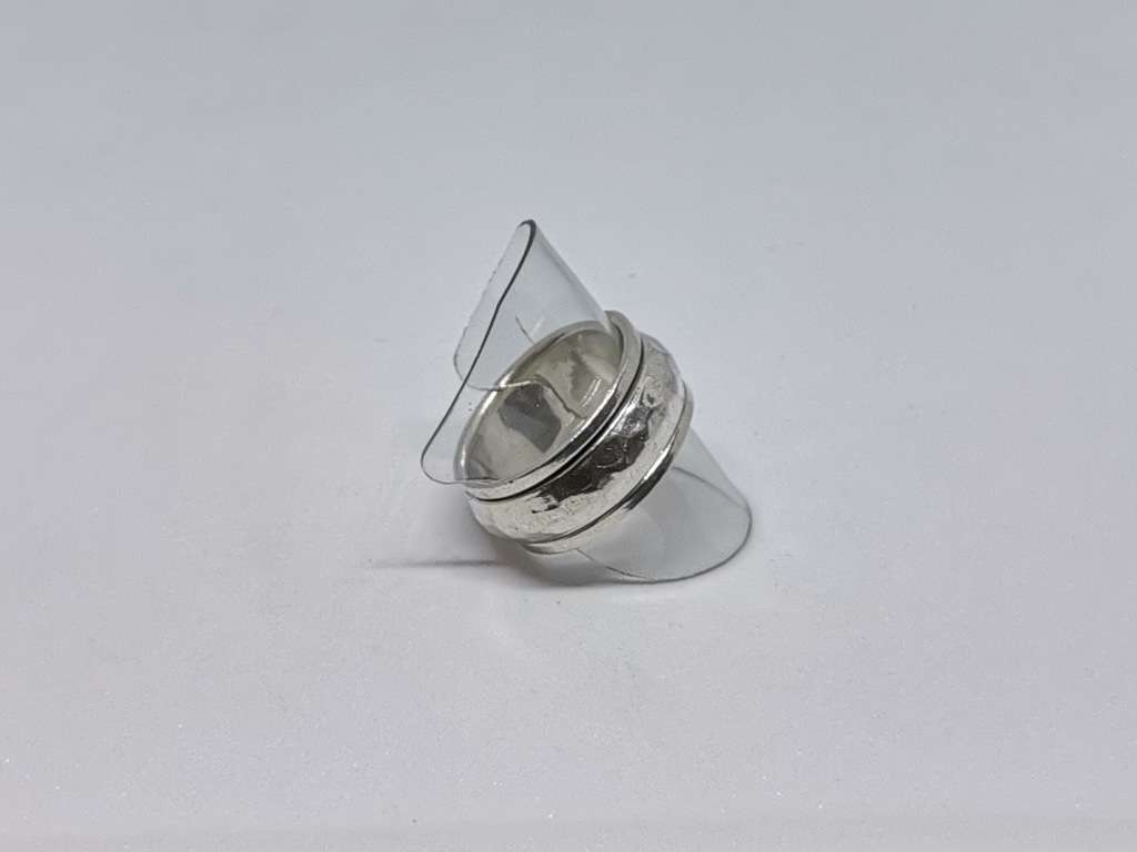 Unique Silver Fidget Ring