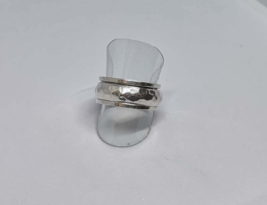 Unique Silver Fidget Ring