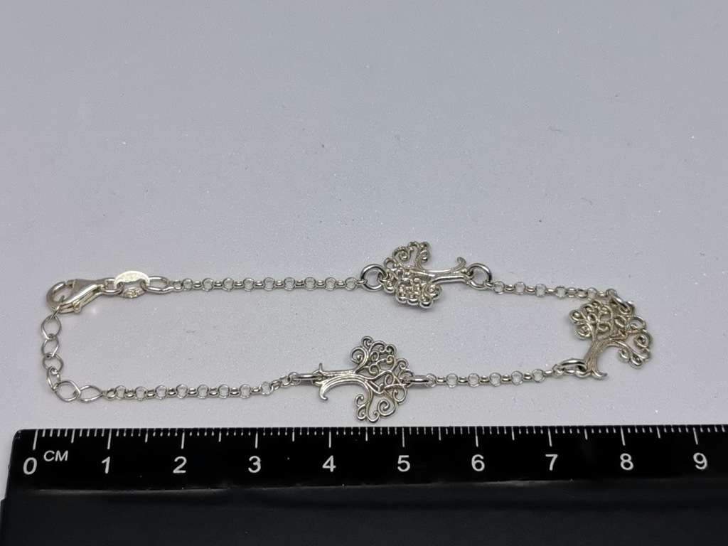Silver Tree of Life Bracelet
