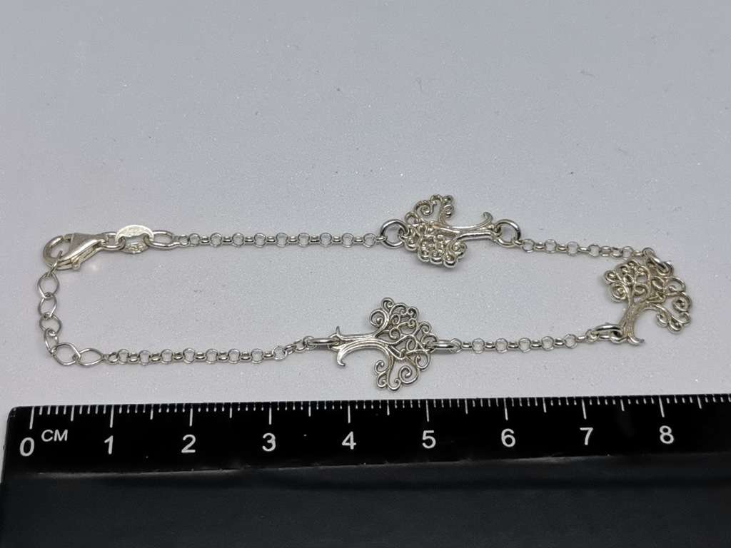 Silver Tree of Life Bracelet