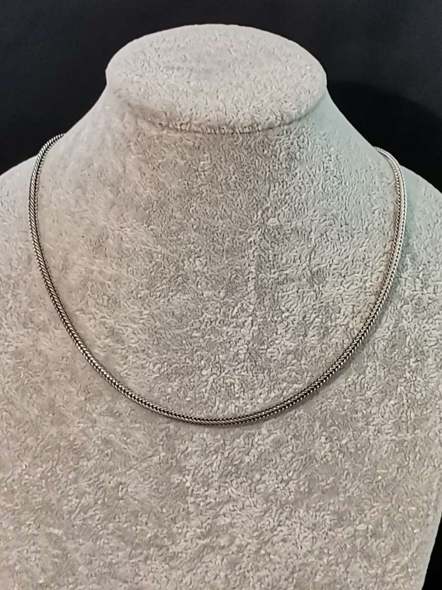 Silver Foxtail Chain