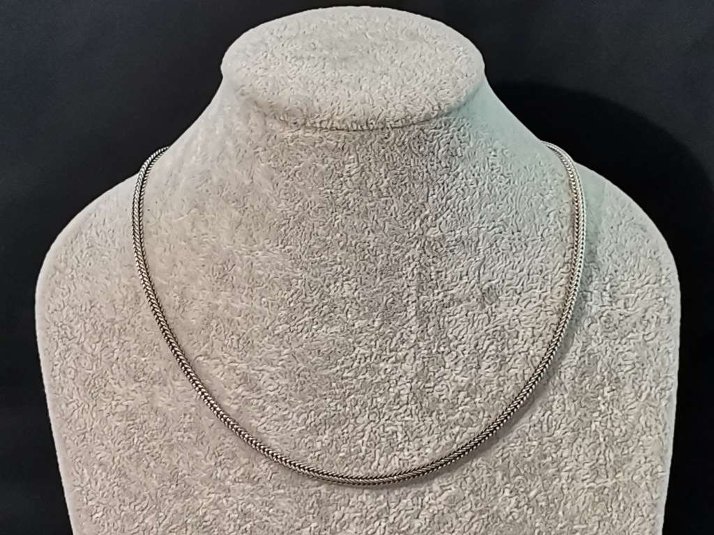 Silver Foxtail Chain