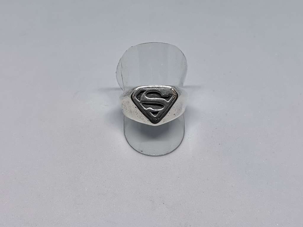 Silver Superman Ring