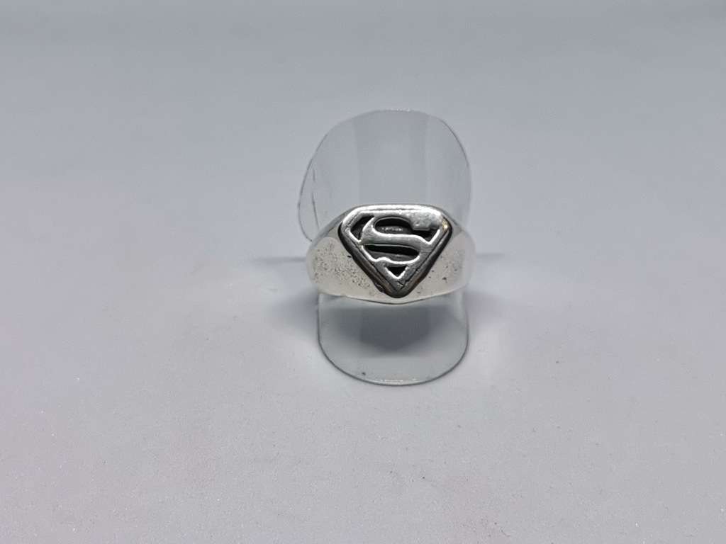 Silver Superman Ring