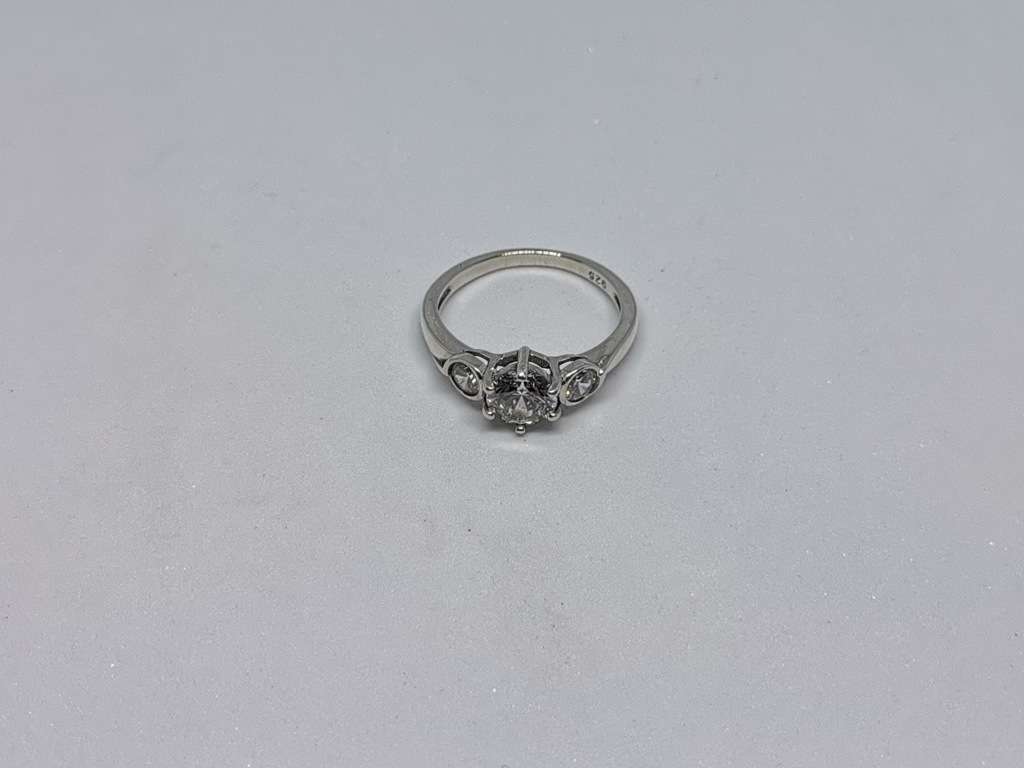 Pretty Silver Trilogy Ring