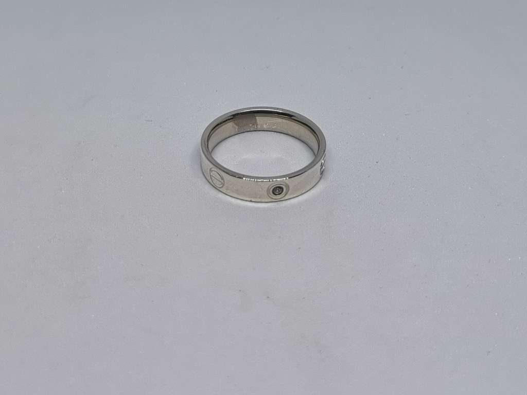 Silver Love Ring