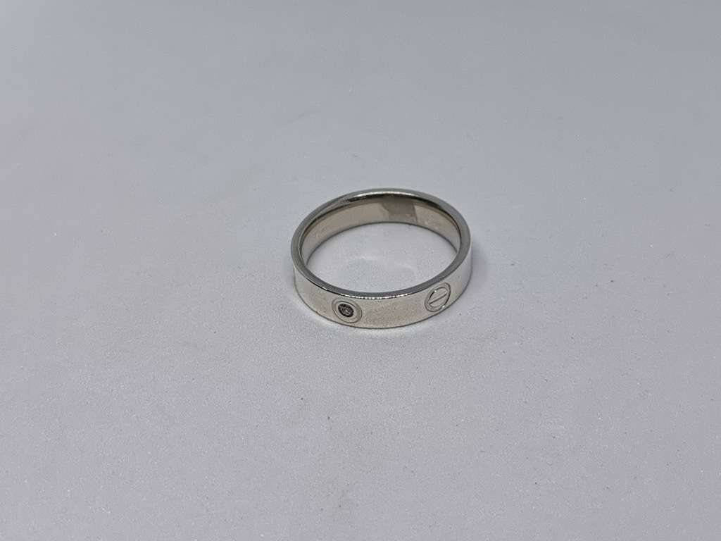 Silver Love Ring