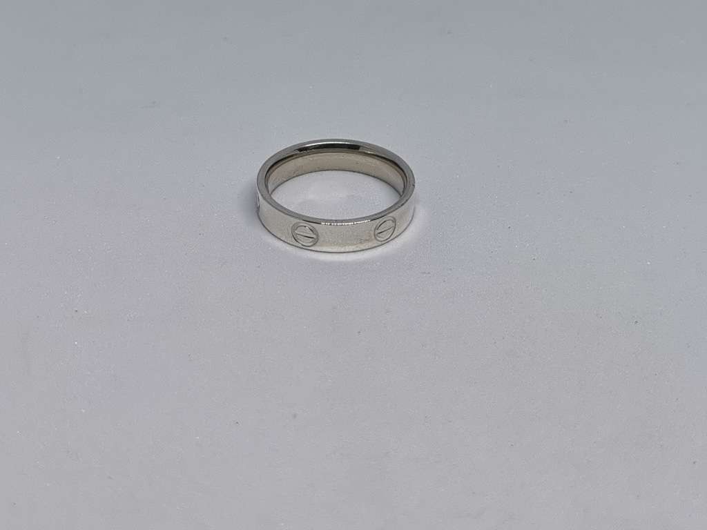 Silver Love Ring