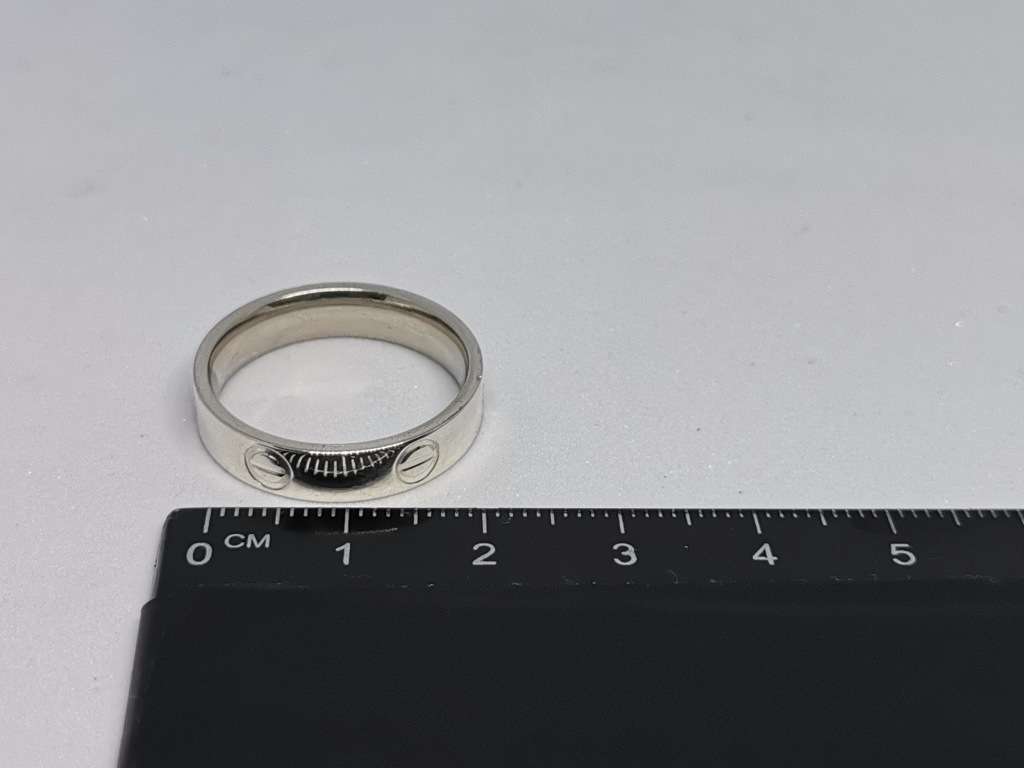 Silver Love Ring