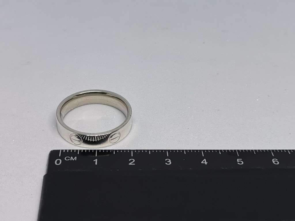 Silver Love Ring