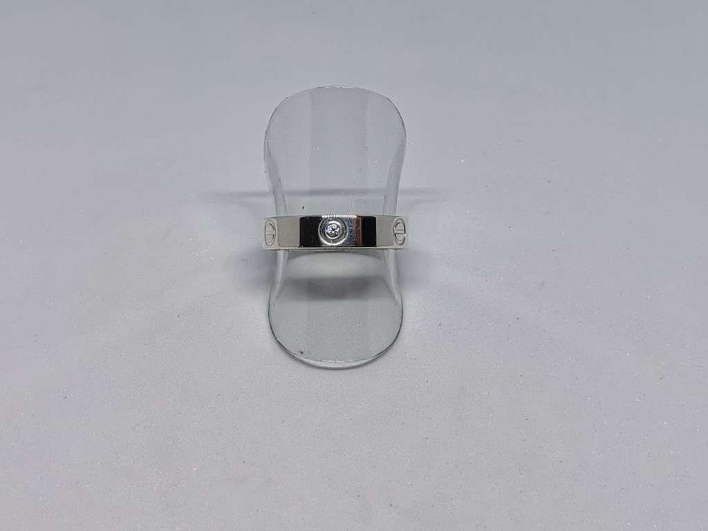 Silver Love Ring