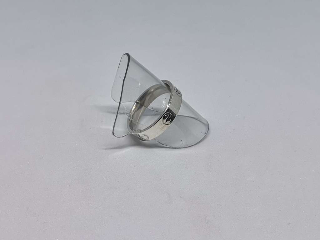 Silver Love Ring