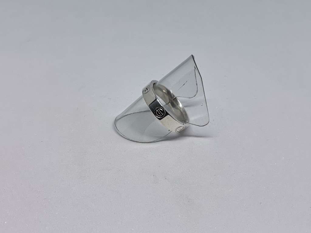 Silver Love Ring
