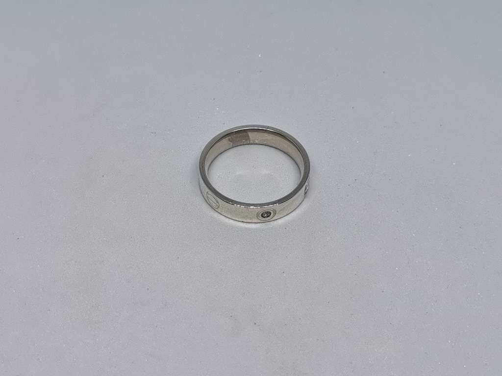 Silver Love Ring
