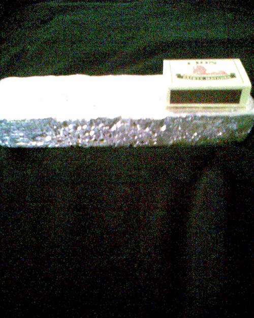 Ingot/Bar Pure Silver 999/1000: 2.4807 kgs: Bank Assay Certificate:Bar No 386/2