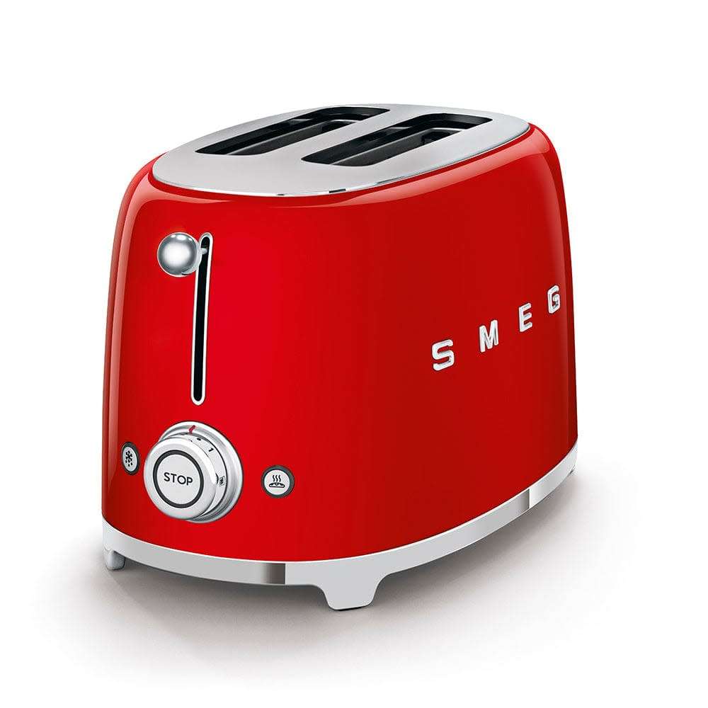 [New] Smeg Retro 2 Slice Toaster Red