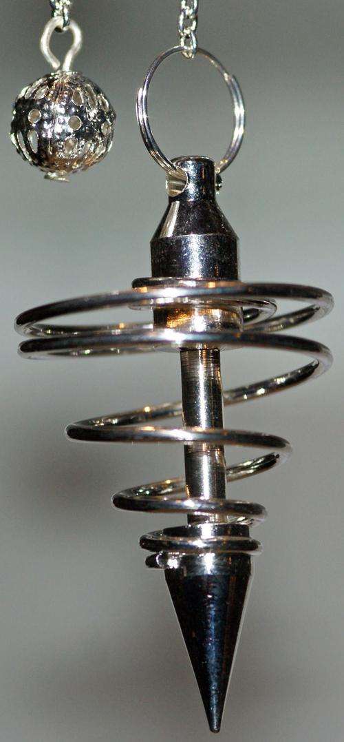 PENDULUMS - SILVER COIL PENDULUM