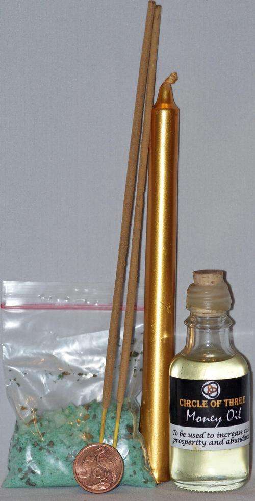 WICCAN \ PAGAN - MONEY SPELL KIT
