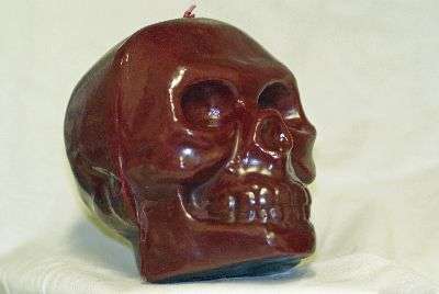 CANDLE - SKULL
