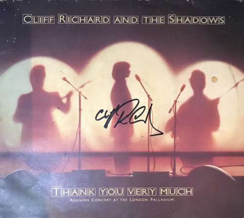 Signed Cliff Richard Vinyl