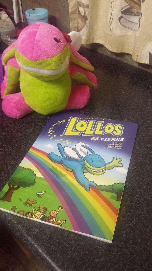 Lollos Story Book & Lettie Teddy Bear