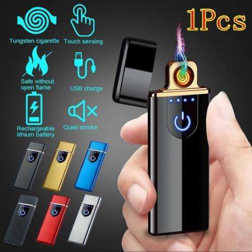 Electronic USB Rechargeble Cigarette Smart Lighter ( BUY ONCE, CHARGE & USE FOREVER)
