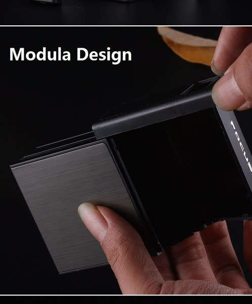 2-1 Cigarette Case Box with a Detachable USB Rechargeable Cigarette Lighter PLEASE READ DESCRIPTION