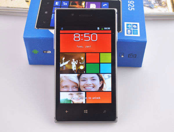 L925 Android 4.1 Smart Phone 4 inch Screen SC6820 1GHz CPU 256MB RAM 256MB Bluetooth WiFi