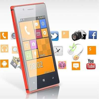 L925 Android 4.1 Smart Phone 4 inch Screen SC6820 1GHz CPU 256MB RAM 256MB Bluetooth WiFi(white))