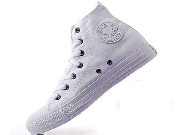 CHUCK TAYLOR CONVERSE ALL STAR HIGH TOP CANVAS WHITE__FREE SHIPPING__