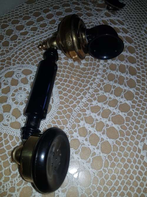 BRASS DISPLAY TELEPHONE