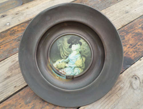 Vintage Trafford Plaque Old Masters Gainsborough `Mrs Siddons`