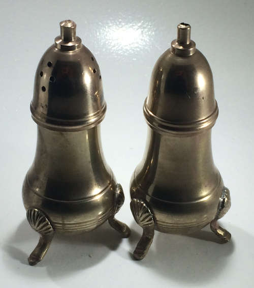 Brass Cruet Duo
