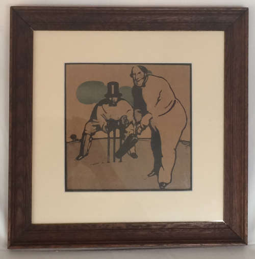 June (from `An Almanac of Twelve Sports`) by William Nicholson