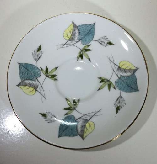 Three Hazel Thompson "Wind Flower" Demitasse Duos