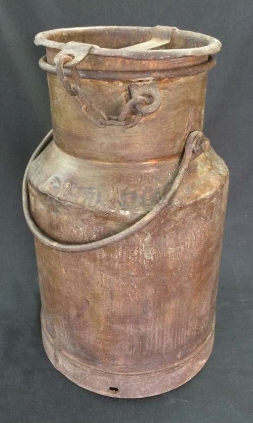 Large Rustic Milk Can