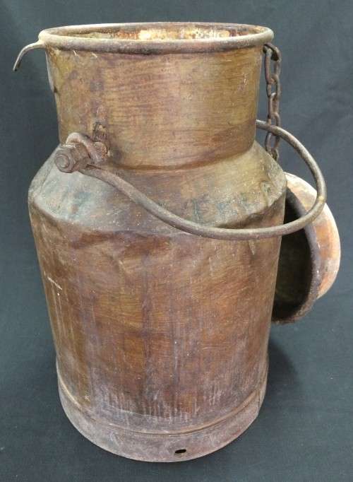 Large Rustic Milk Can