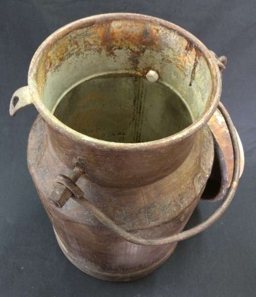 Large Rustic Milk Can
