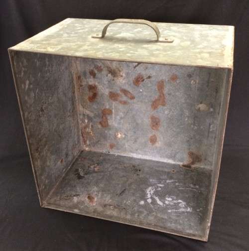 Large Galvanized Box