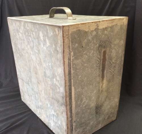 Large Galvanized Box