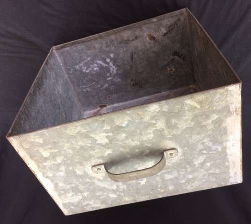 Large Galvanized Box