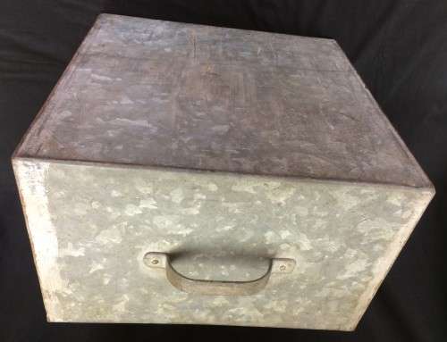Large Galvanized Box