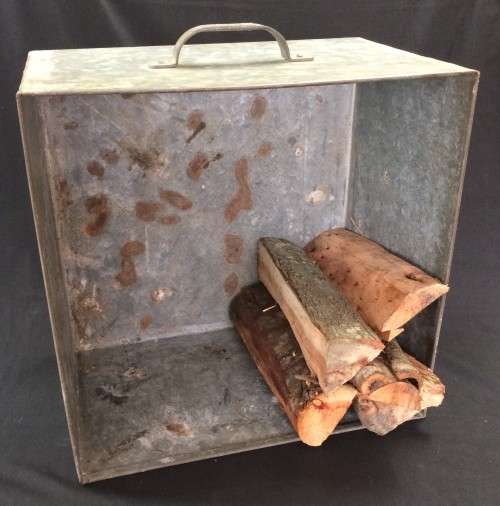 Large Galvanized Box