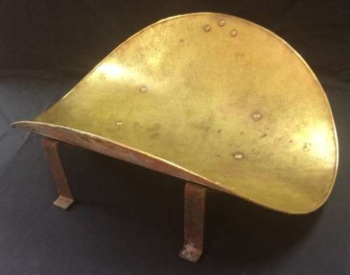 Large Elliptical Brass Tray