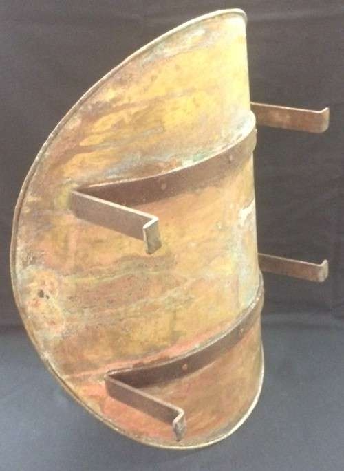 Large Elliptical Brass Tray