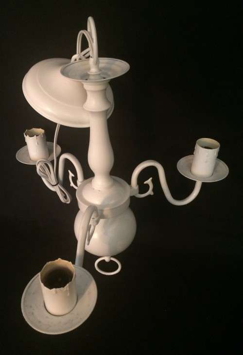 Vintage Tri-Bulb Chandelier