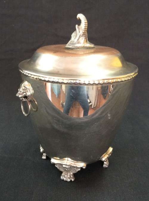 Plated-over-copper Ice Bucket