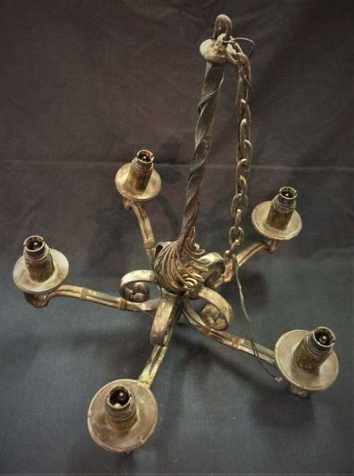 Wrought Iron Chandelier