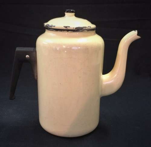 Vintage Enamel Teapot